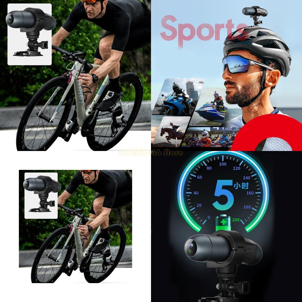 Mountain Biking App - F62C Video Kaydedici Geçirmez Bisiklet Motosiklet