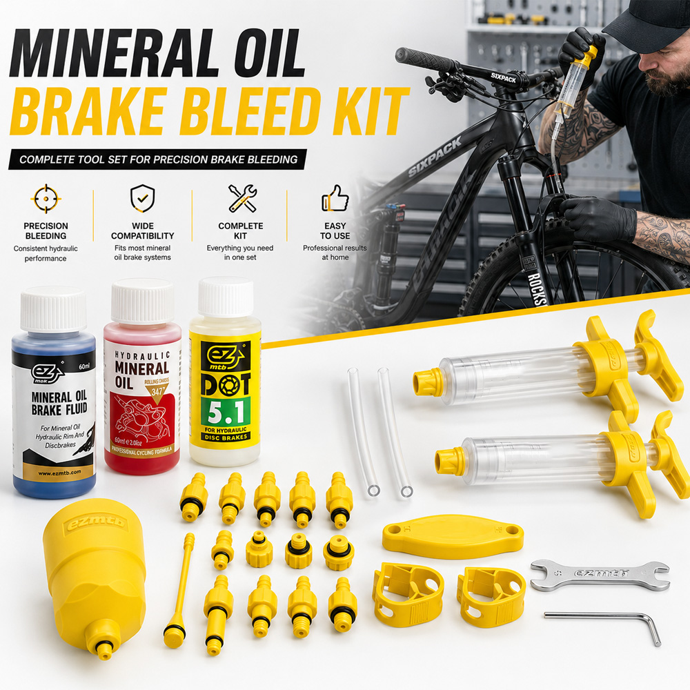 Hydraulic Brake Bleed - Bisiklet Fren Madeni Yağı, Bisiklet Hidrolik