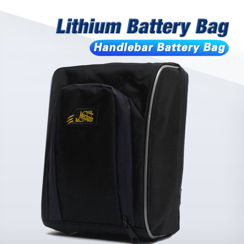 Mountain Biking Bag - Elektrikli bisiklet lityum pil çantası, gidon