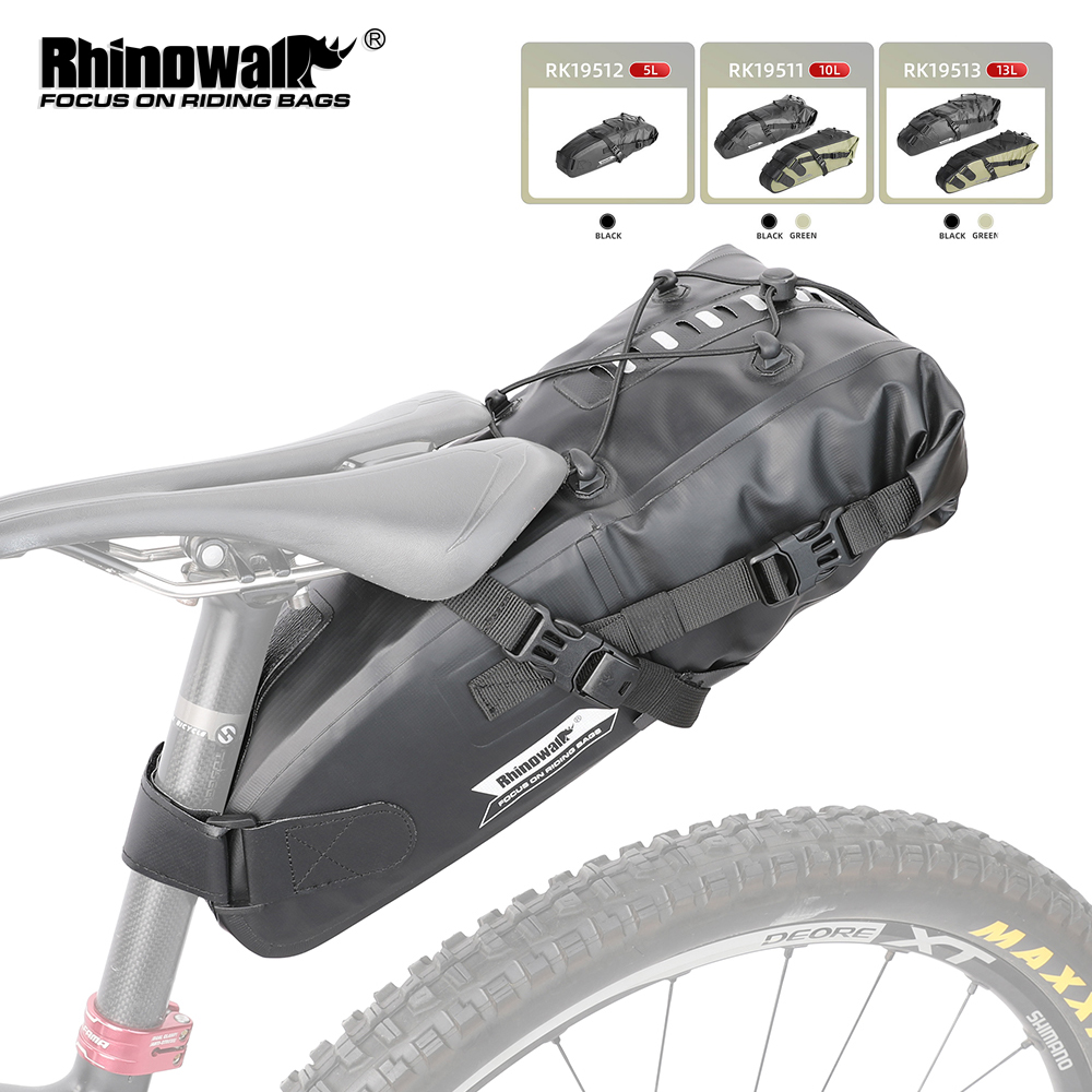 Mountain Biking Bag - Rhinowalk Bisiklet Sele Çantası 5L-13L Su