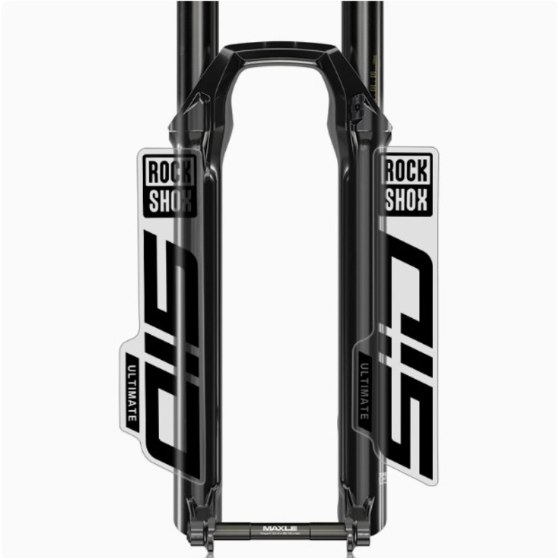 Mountain Biking Quotes - RockShox SID Renk Değiştiren Vinil Çıkartmalar