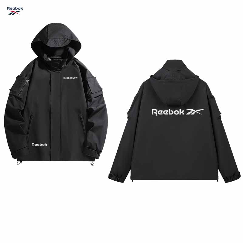 Reebok logolu kapüşonlu fermua - Mountain Biking Rain Jacket incelemesi ve fiyatı