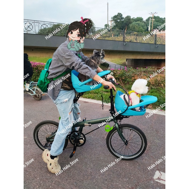 Küçük Bez Katlanır Bisikletler - Mountain Biking With Dog incelemesi ve fiyatı